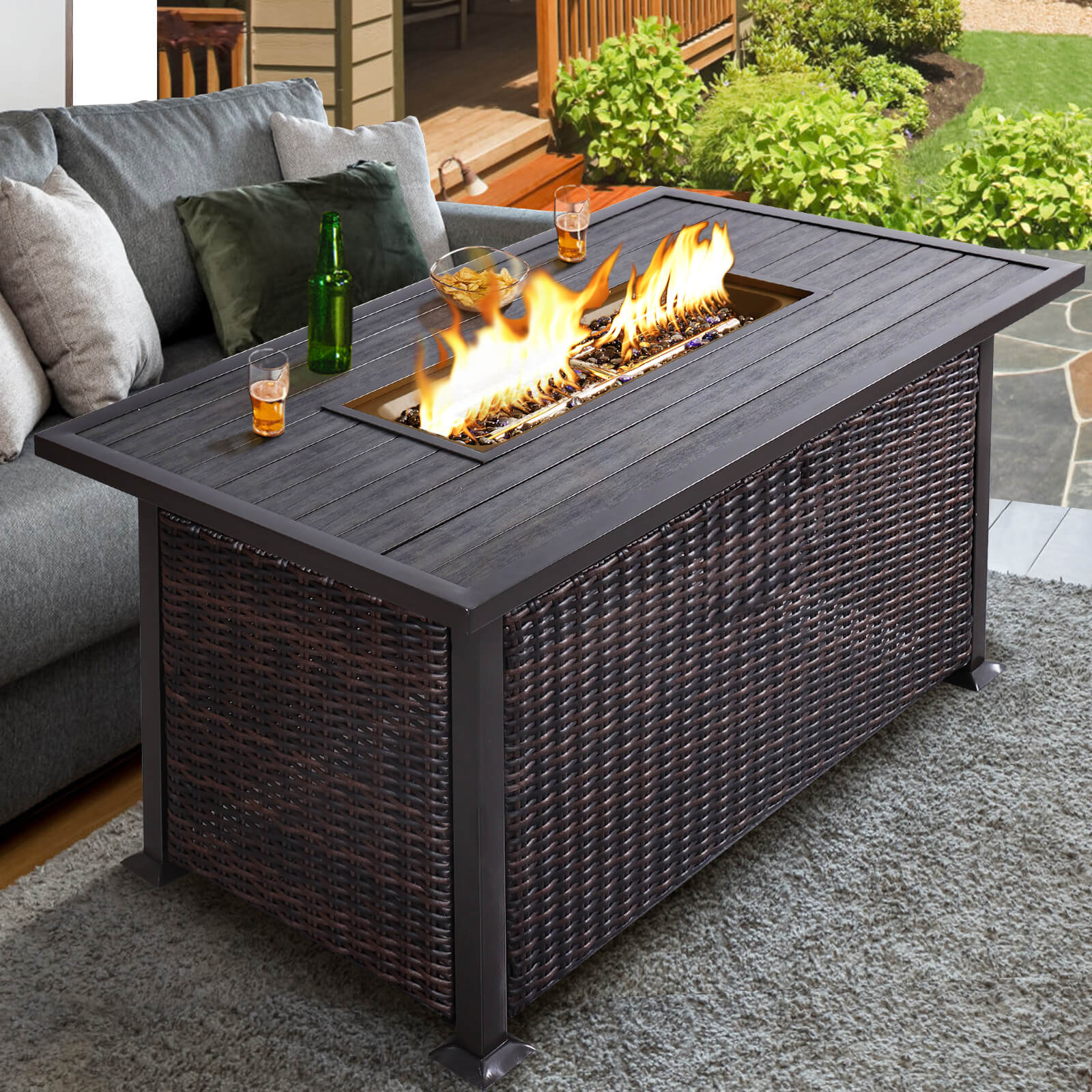Table Top Fire Table Covers Solo Stove Yukon Fire Pit Surround