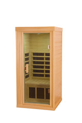 Mini One Person Basswood Far Infrared Indoor Sauna Room