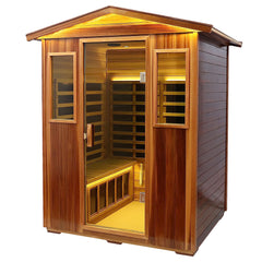 Four-person far-infrared outdoor sauna-B