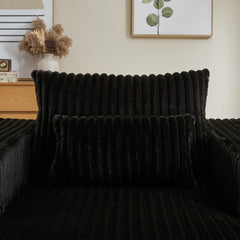 62.5" Corduroy Sponge Sofa Lounge Chair,No Assembly Required,Fluffy Modern Sleeper Chair for Indoor Living Room Bedroom