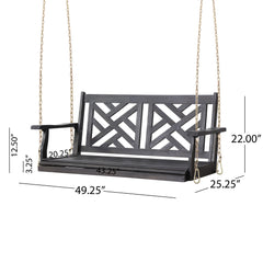 Hanging Swing with chain, Bench swing