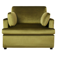 Oversized Accent Chair - Comfortable Armrest Cushions, Versatile Neutral Style, Elegant Design, Durable Frame