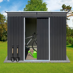 Metal garden sheds 6ftx8ft outdoor storage sheds Acrylic Total