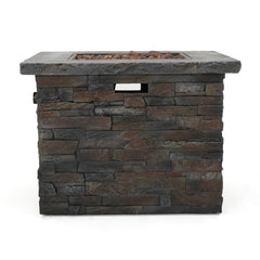 35" SQUARE MGO FIRE PIT - 40000 BTU.