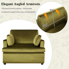 Oversized Accent Chair - Comfortable Armrest Cushions, Versatile Neutral Style, Elegant Design, Durable Frame