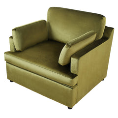 Oversized Accent Chair - Comfortable Armrest Cushions, Versatile Neutral Style, Elegant Design, Durable Frame