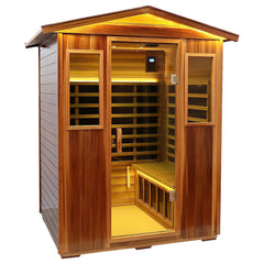 Four-person far-infrared outdoor sauna-B