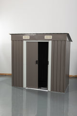 6ft x 4ft Outdoor Metal Storage Shed