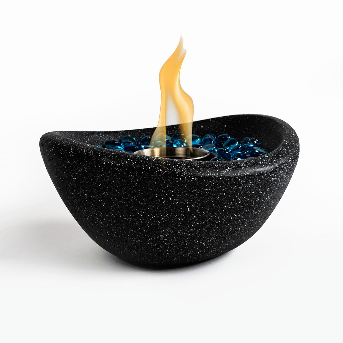 Outdoor Portable Tabletop Fire Pit Fire Bowl, Black