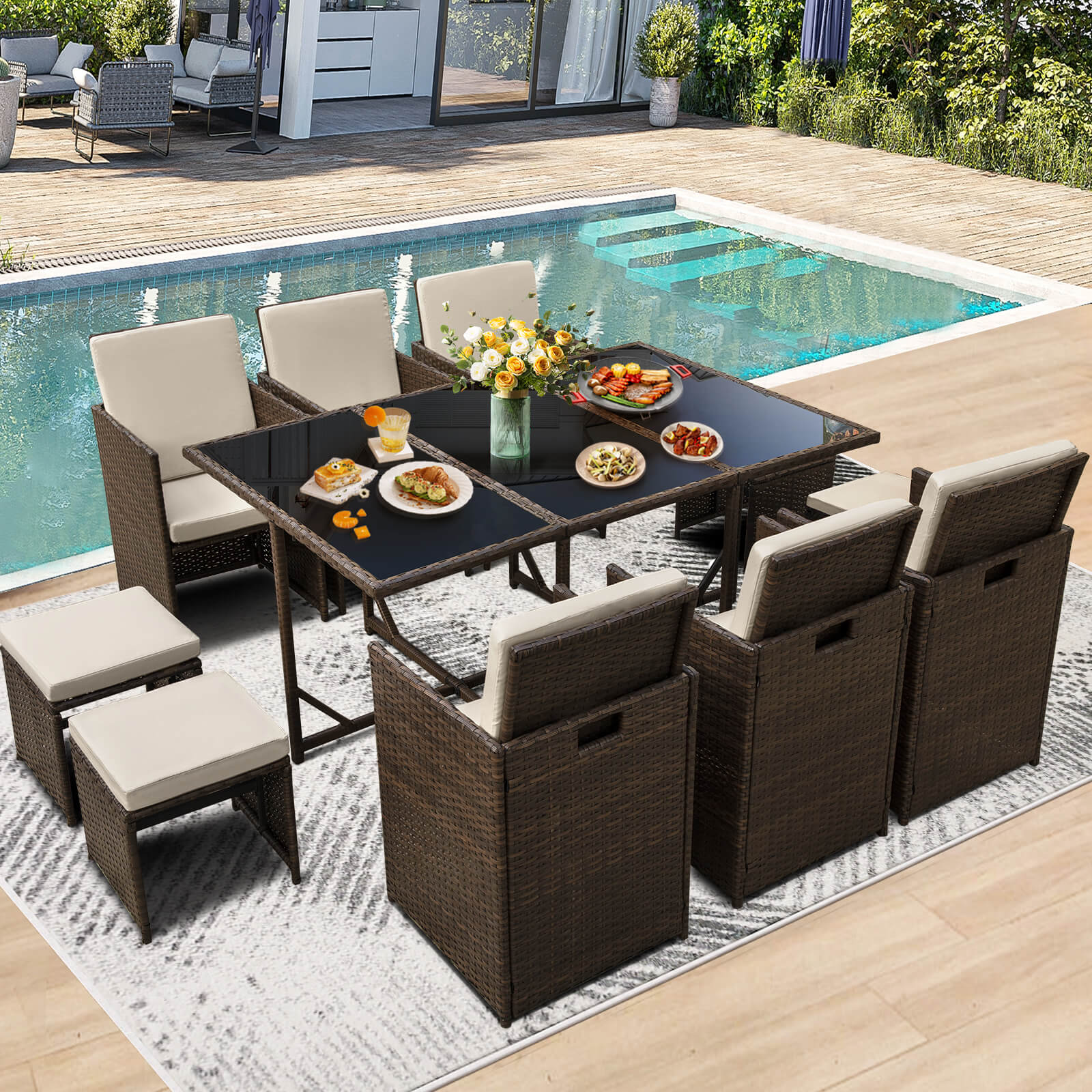 Sectional Dining Room Table