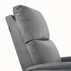 Electric Power Recliner Chair, Reclining Chair for Bedroom Living Room,Small Recliners Home Theater Seating, with USB Ports,Recliner for small space,Dark Gray