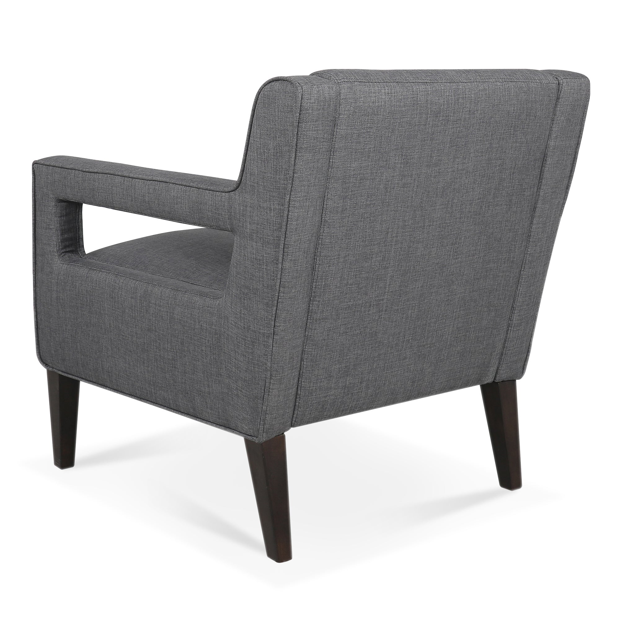 28.5" Wide Hollow Shape Arm Accent Chair