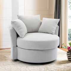 Modern  Akili swivel accent chair  barrel chair  for hotel living room / Modern  leisure chair