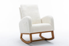 COOLMORE  living  room Comfortable  rocking chair  living room chair